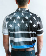 Thin Blue Line Golf Polo - Yatta Golf