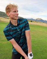 Tiger Camo Golf Polo - Yatta Golf