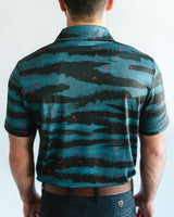 Tiger Camo Golf Polo - Yatta Golf