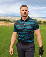 Tiger Camo Golf Polo - Yatta Golf