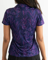 Violet Vogue Women's Golf Polo - Yatta Golf