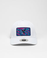 White 8-Track Golf Hat - Yatta Golf