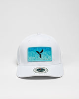 White Baby Fade Golf Hat - Yatta Golf