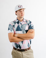 White Birdie Dropper Golf Hat - Yatta Golf