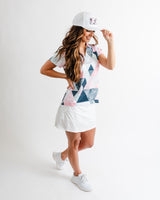 White Birdie Dropper Golf Hat - Yatta Golf