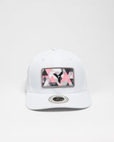 White Birdie Dropper Golf Hat - Yatta Golf