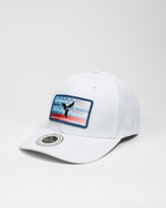White Patriot Golf Hat - Yatta Golf
