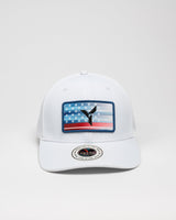 White Patriot Golf Hat - Yatta Golf