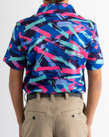 Youth 8-Track Golf Polo - Yatta Golf