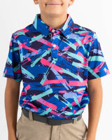 Youth 8-Track Golf Polo - Yatta Golf