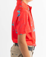 Youth Just Beachy Golf Polo - Yatta Golf