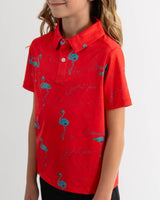 Youth Just Beachy Golf Polo - Yatta Golf