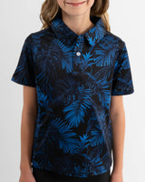 Youth Midnight Blue Golf Polo - Yatta Golf