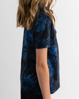 Youth Midnight Blue Golf Polo - Yatta Golf