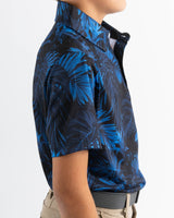 Youth Midnight Blue Golf Polo - Yatta Golf